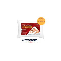 Kit Travesseiro Ortobom Casadinho 2 Peças 45x65
