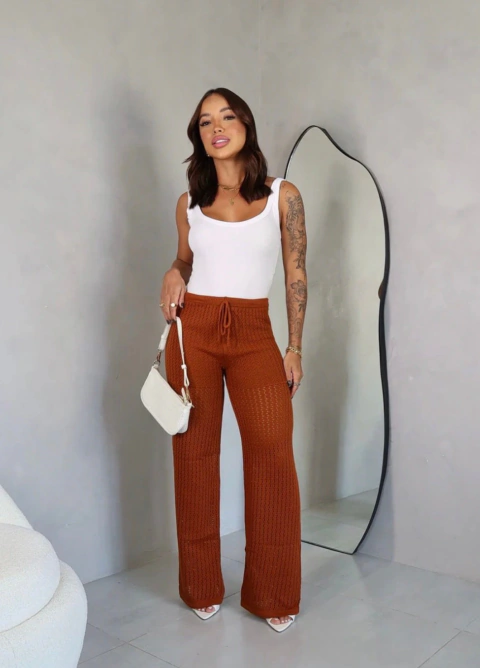 Calça tricô Marajó