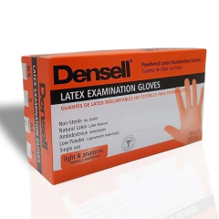 Guantes Exam X-SMALL x100 Ligeramente Empolvado Látex (6240X)