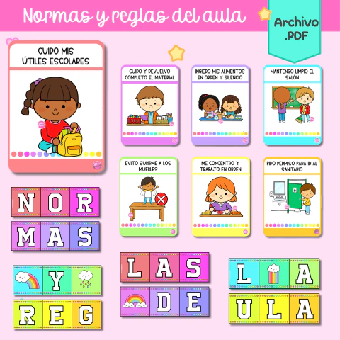 Normas y reglas del aula