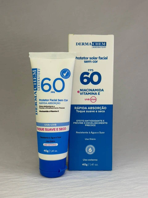 Protetor solar facial- Dermachem