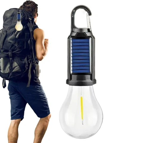 Ampolleta LED Solar Colgante USB Recargable – 100 Lm