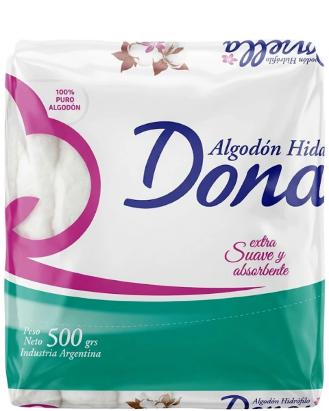Algodón 100% Puro Extra Suave y Absorbente para Higiene y Cosmética