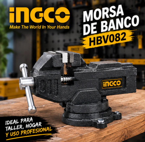 Morsa de Banco Ingco HBV082