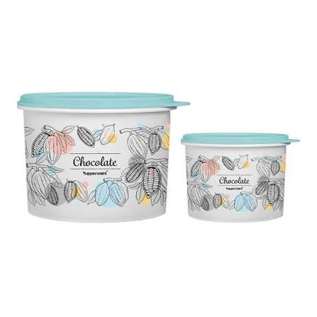 Kit Tupper Cx Origem Chocolate Tupperware