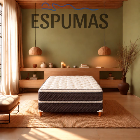 Sommiers Cannon Exclusive Con Pillow 190x100x29