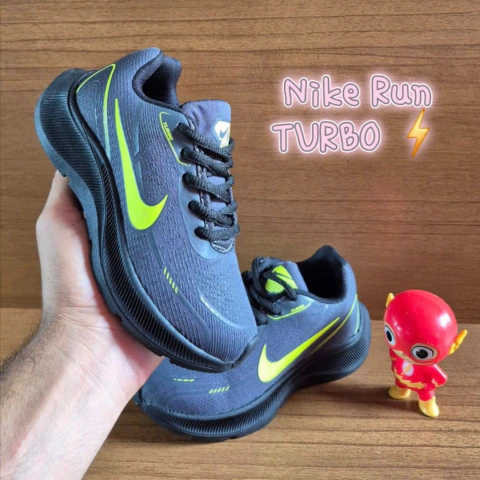 Zapatillas infantiles Nike Run Turbo GREY/LIME