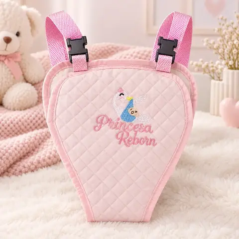 Canguru para Boneca Reborn – Acessório para Bonecas Bebê Reborn