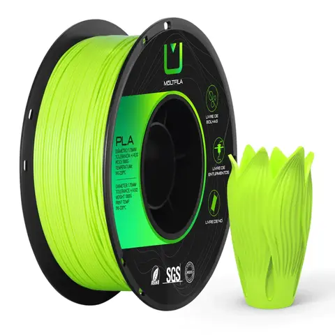 PLA Verde Limão 1kg Multfila