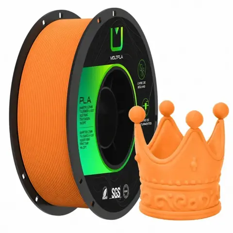 PLA Matte Laranja Melon Fosco 1kg Multfila