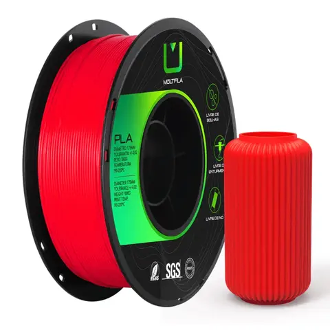 PLA Vermelho 1kg Multfila