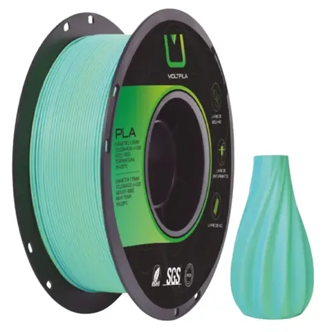 PLA Cristal Rainbow Azul e Verde 1kg Multfila