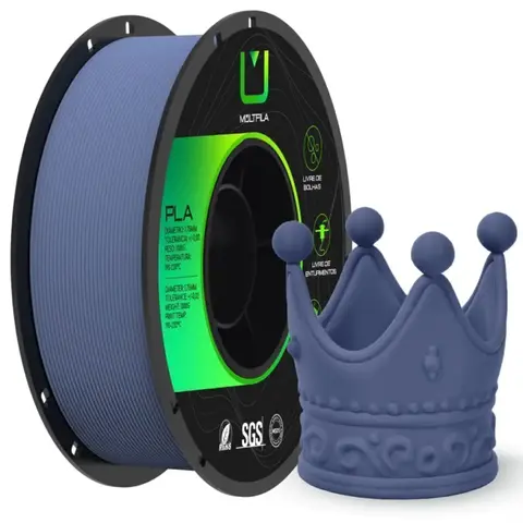 PLA Matte Azul Marinho 1kg Multfila