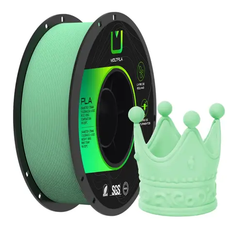 PLA Matte Verde Menta 1kg Multfila