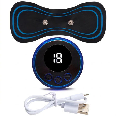Mini Massageador Elétrico Portátil Orvex ™ | Alívio Imediato para Pescoço e Costas
