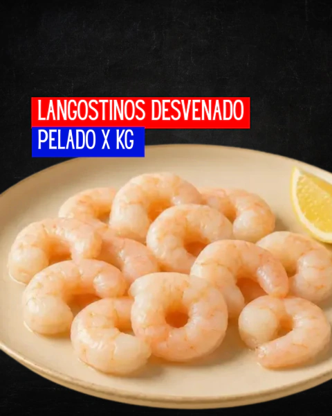Langostino Desvenado Pelado Cocido