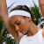 Kit 50 Faixas de Cabelo Fina Branca em Malha Elástica Esportiva Fitness Yoga Academia - loja online