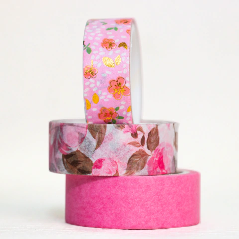 Set Washitape Rosa