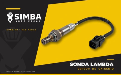 Sonda Lambda 4 Fios Pós-Catalisador Lifan X60
