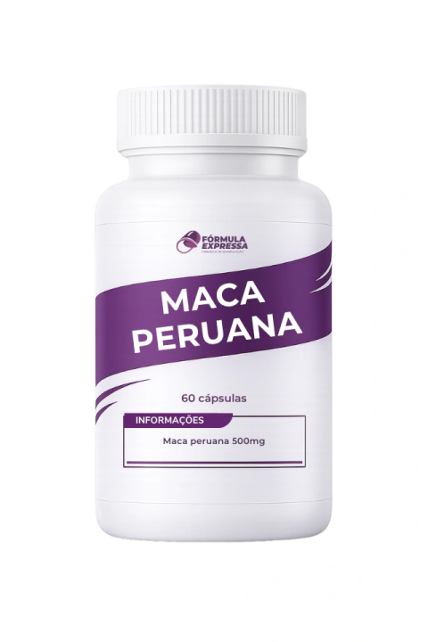 Maca peruana 500mg | 60 cápsulas