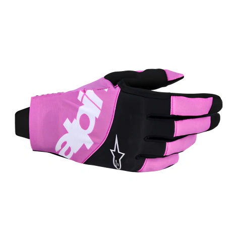 Alpinestars Techstar Off-Road Gloves Black/Light Gray/Purple