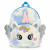 Mochila Infantil Unicórnio De Pelúcia Com Asas Rosa - comprar online