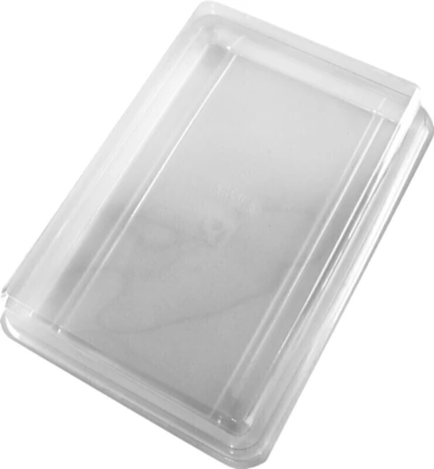 14375 Caja Premium Rectangular Grande Cristal (pack x 10 u.)