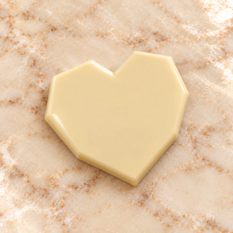 Molde BWB 3695 Corazon Facetado Plano Grande