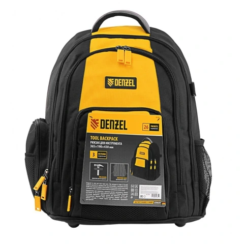 Mochila de Ferramentas 365x190x430 Mm 3 Secoes Denzel