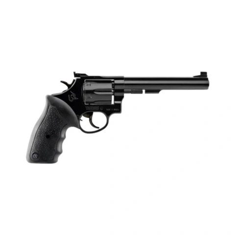 REVOLVER TAURUS, MOD. RT 86, CAL. .38 SPL, 6 TIROS, 152MM (6 POL), OXIDADO