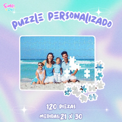 Puzzle 120 piezas personalizado