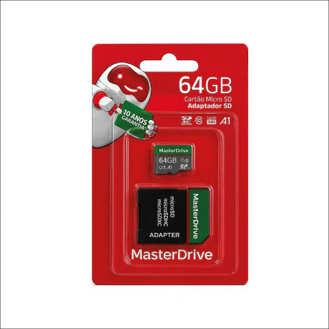 CARTAO DE MEMORIA 64GB MASTERDRIVE M-505