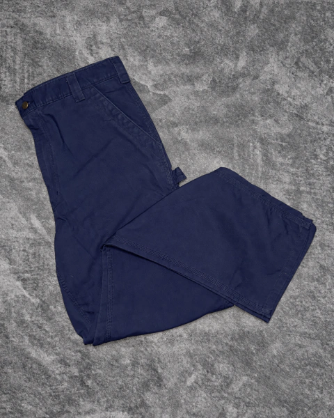 Carhartt B151-NVY - Canvas Utility Work Pant