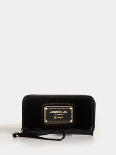 BILLETERA HAND POCKET 30168 NEGRO - JUANITA JO - Budah Company