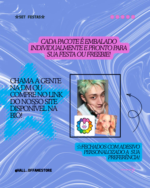 Set Festas/Freebies (Personalizado)