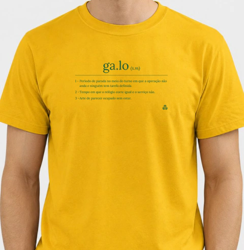 Camiseta Galo - Dicionário da Sonda