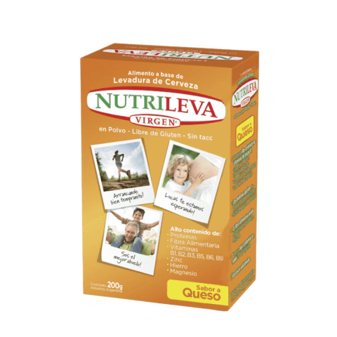 Levadura Nutricional Queso X200Gr Nutrileva (3un)