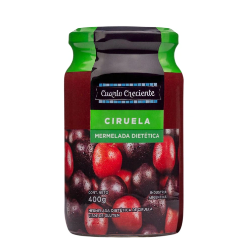 Mermelada Cto Crec Ciruela Dietetica X 400Gr (3un)