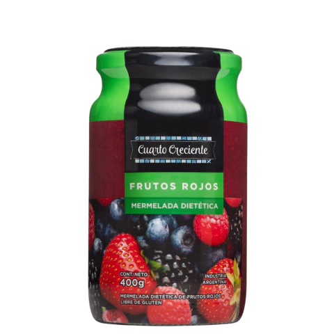 Mermelda Cto Crec Frutos Rojos Dietetica X 400Gr (3un)