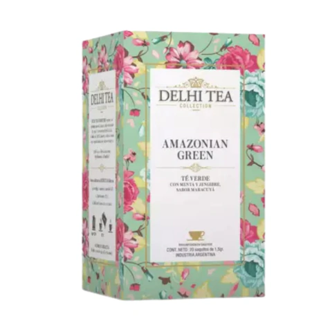 Te Amazonian Green X 20 Saquitos Delhi Tea (3un)
