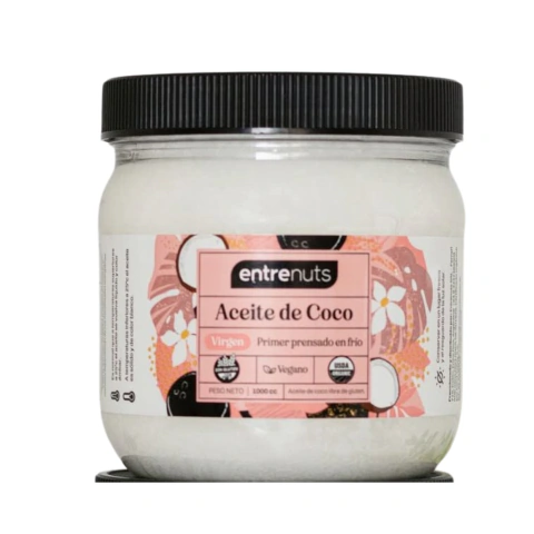 Aceite De Coco Virgen X 1Lt Entrenuts (1 un)
