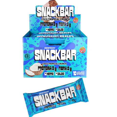 Snack Bar Coco Tropical Gentech (3un)