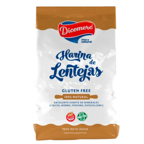Harina De Lentejas X 450Gr Dicomere (3un)