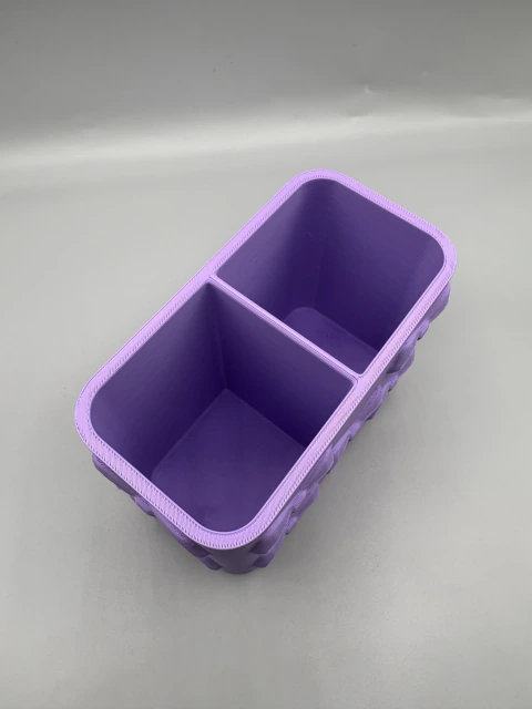 Organizador de mesa com laço