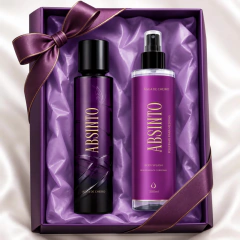 Kit Promocional e Presenteável (01 Colonia Absinto feminino 100ml + 01 Body splash Absinto 300ml)