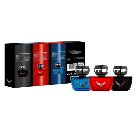 Kit Corvette Club: 3 Deo Colônias 50ml cada