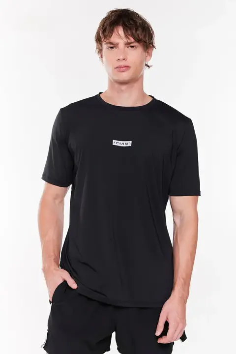 REMERA HERMES REFLEX BLACK
