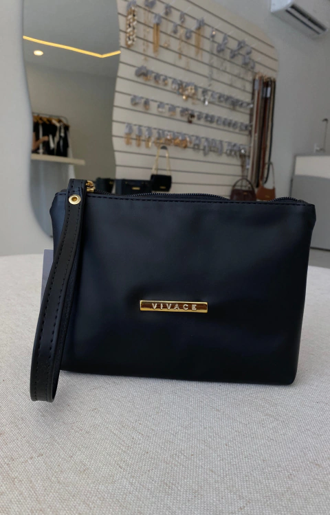 Clutch Vivace Essencial Preta