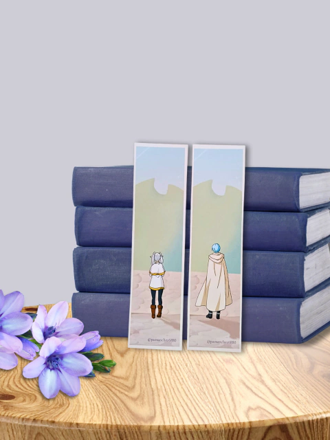 Frieren — Set de Separadores Frieren y Himmel Fanart