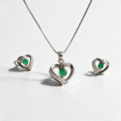 Set Esmeralda corazón valiente - comprar en línea